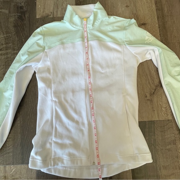 ADIDAS GOLF Full Zipped Womens Lightweight Pullover Long Sleeve Size Small - Picture 8 of 9
